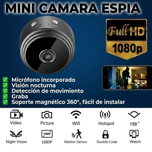 Oficial 📹 Mini Cámara Espía: Descubre la VERDAD 👀